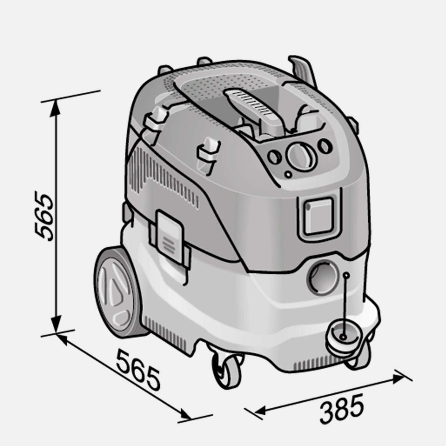 Flex safety vacuum cleaner VCE 33 M AC
